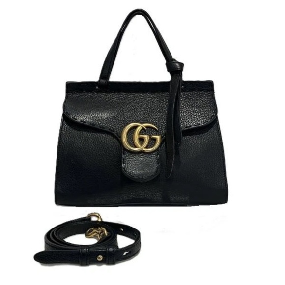 Gucci Marmont Black Crossbody Bag - Picture 1 of 9